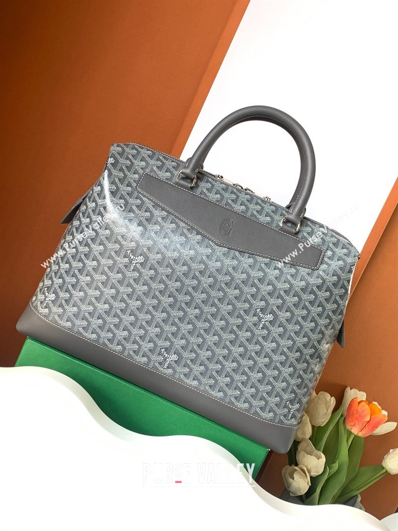 GOYARD CISALPIN document case gray 2024 (zhang-240105-01)