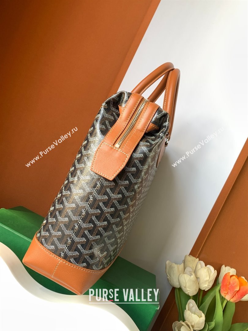 GOYARD CISALPIN document case brown 2024 (zhang-240105-02)