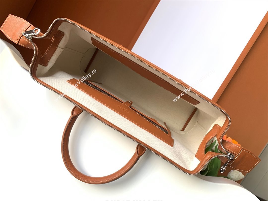 GOYARD CISALPIN document case brown 2024 (zhang-240105-02)