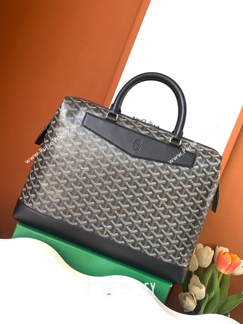 GOYARD CISALPIN document case black 2024 (zhang-240105-03)