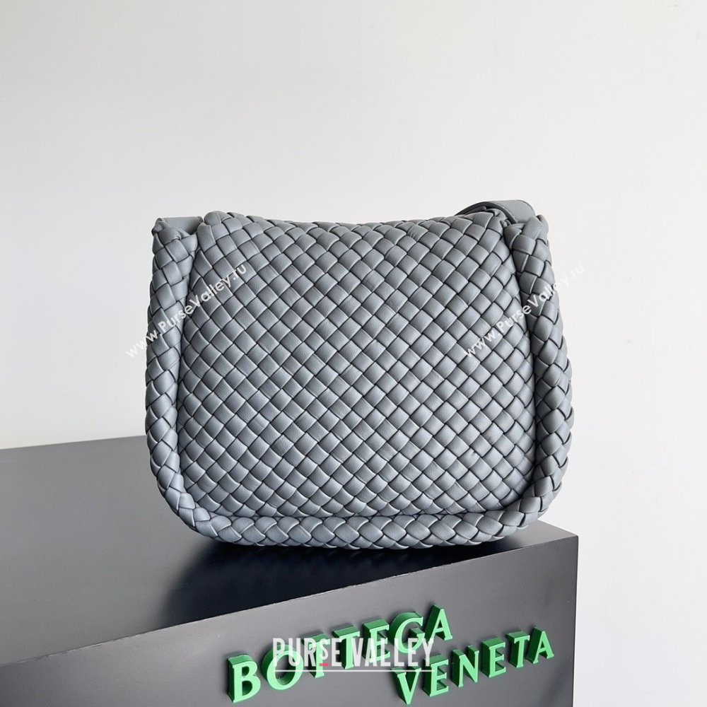 bottega veneta Small Cobble Shoulder Bag in lambskin thunder 2023 (misu-230927-30)