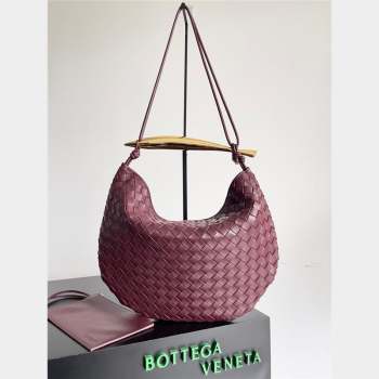bottega veneta Medium Sardine Bag in lambskin barolo 2023 (misu-230927-36)