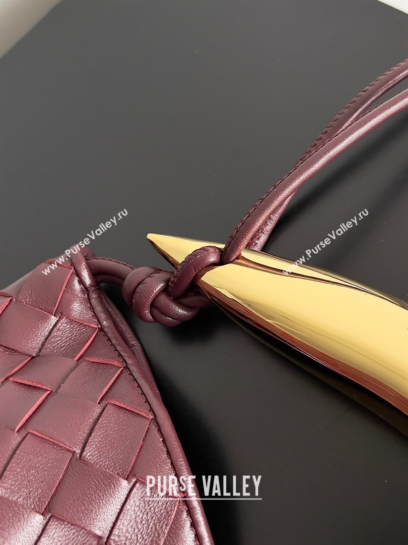 bottega veneta Medium Sardine Bag in lambskin barolo 2023 (misu-230927-36)