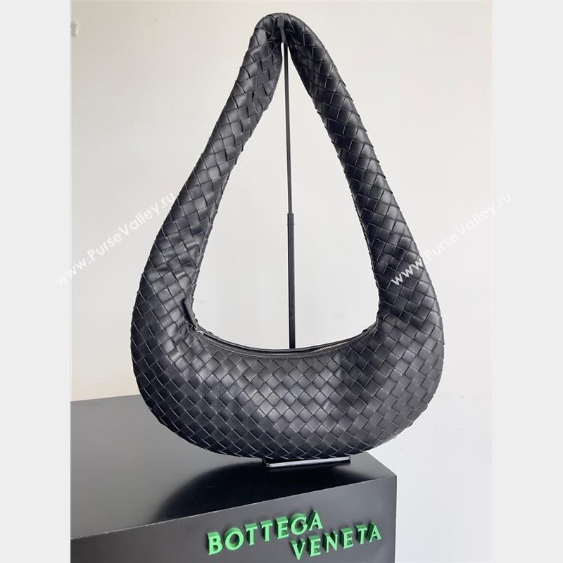 bottega veneta buddy Cross-body bag in lambskin black 2023 (misu-230927-39)