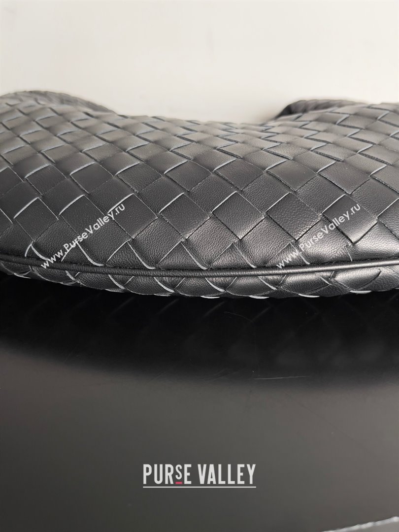 bottega veneta buddy Cross-body bag in lambskin black 2023 (misu-230927-39)