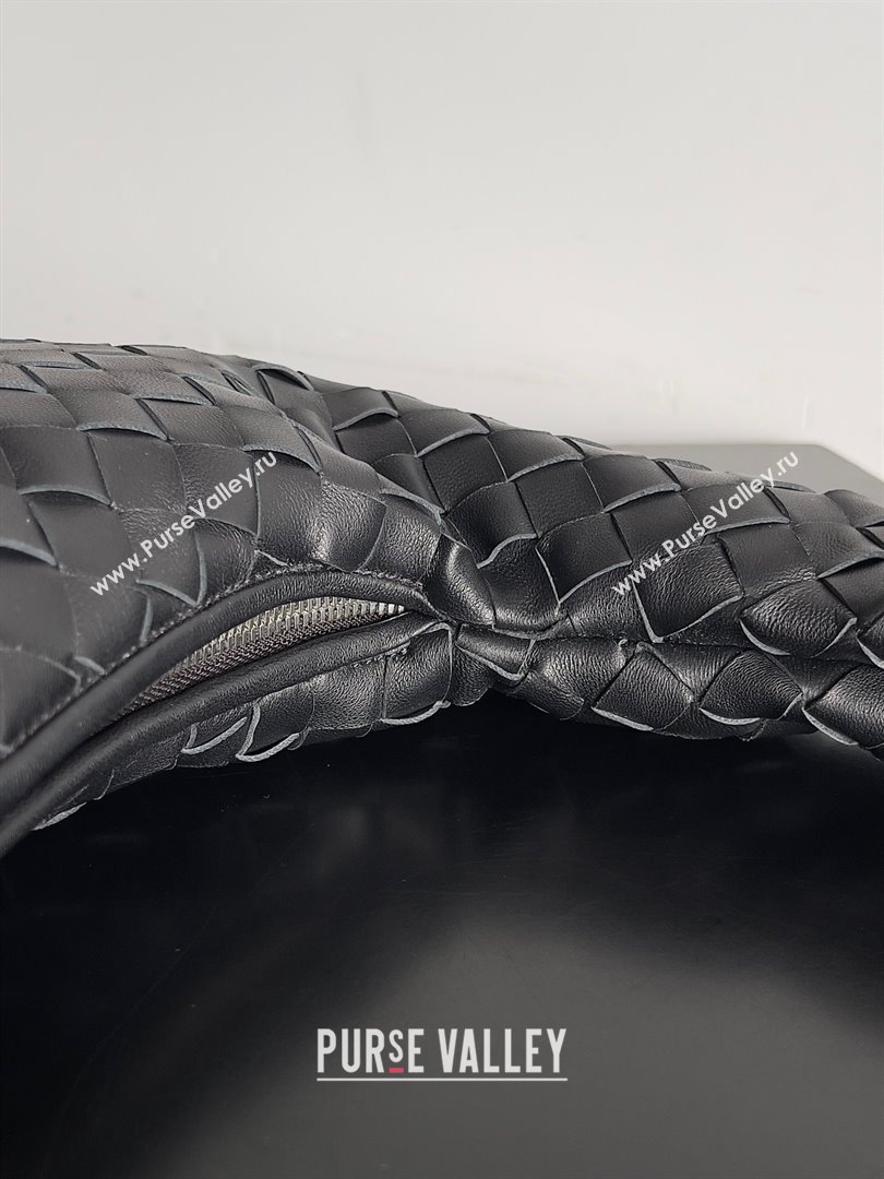 bottega veneta buddy Cross-body bag in lambskin black 2023 (misu-230927-39)