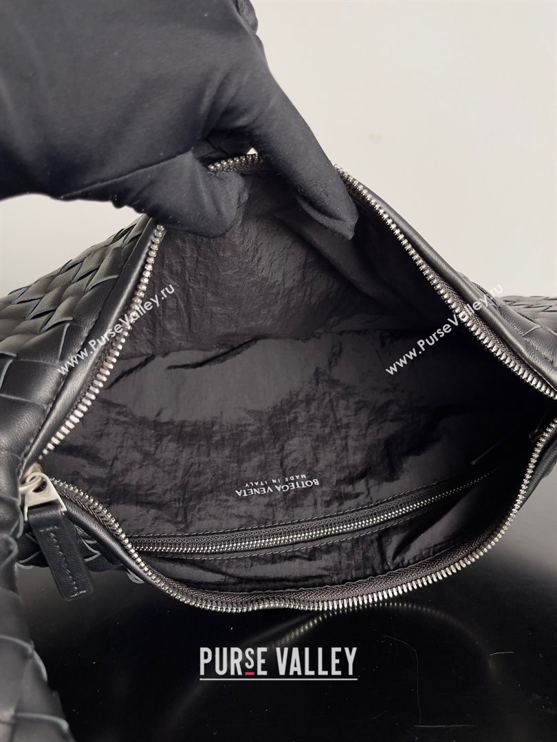 bottega veneta buddy Cross-body bag in lambskin black 2023 (misu-230927-39)