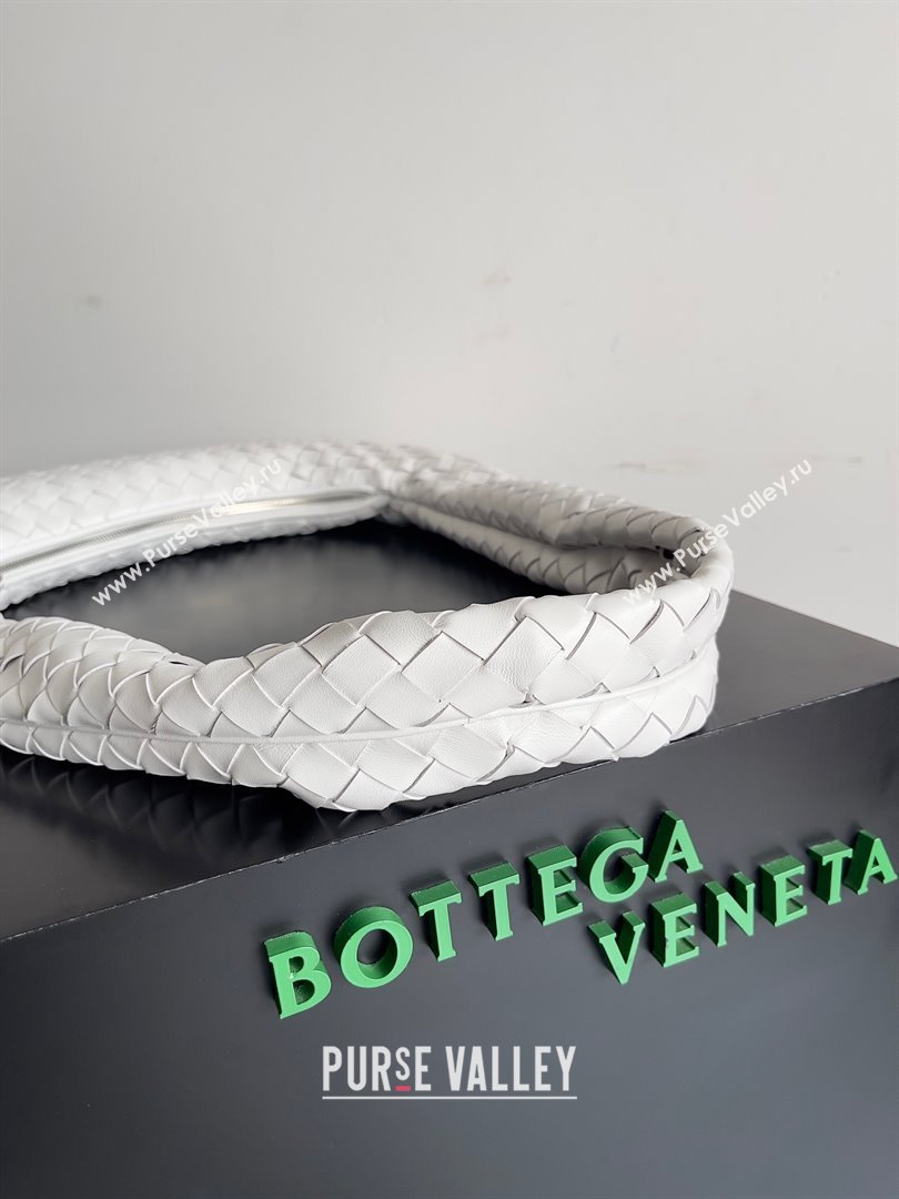 bottega veneta buddy Cross-body bag in lambskin white 2023 (misu-230927-40)