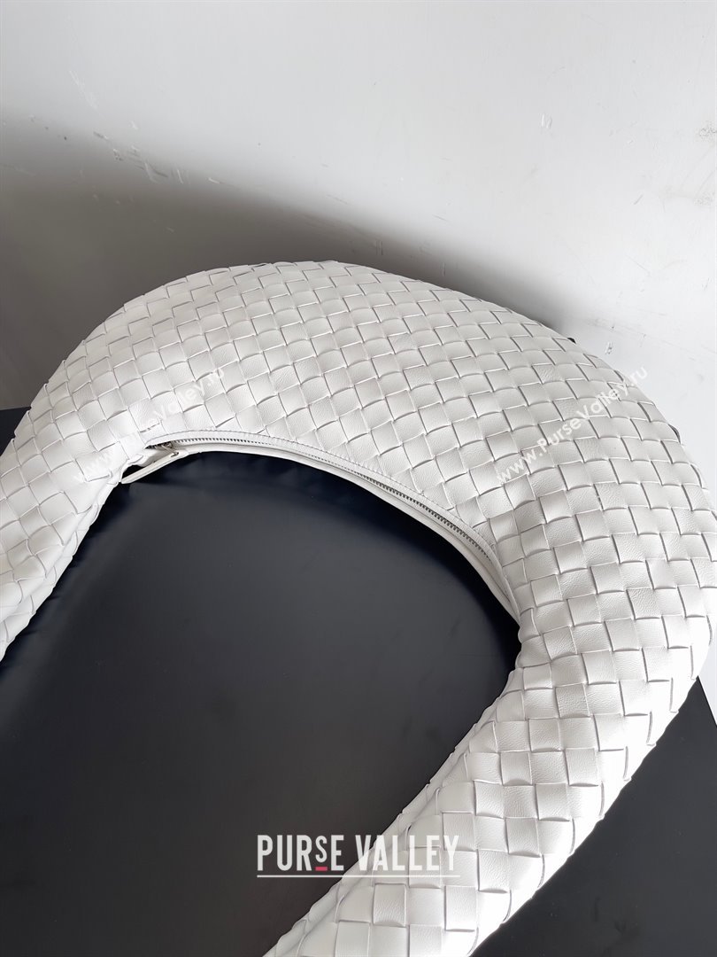 bottega veneta buddy Cross-body bag in lambskin white 2023 (misu-230927-40)