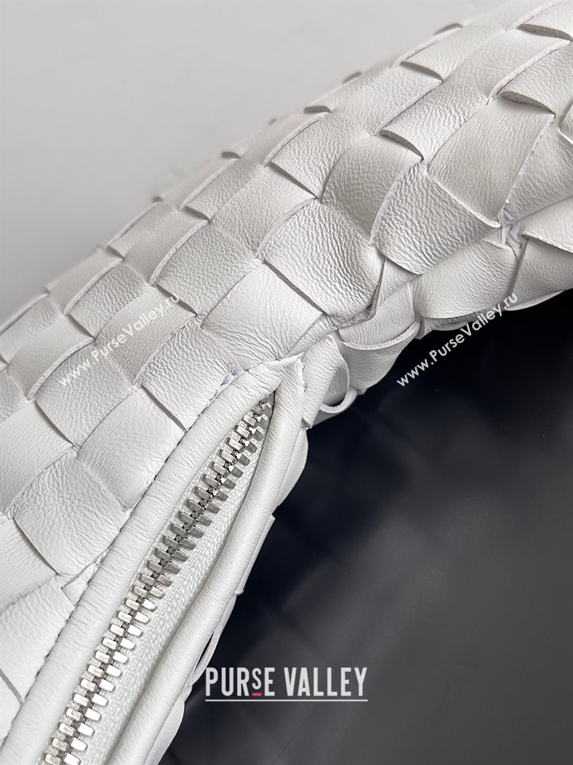 bottega veneta buddy Cross-body bag in lambskin white 2023 (misu-230927-40)