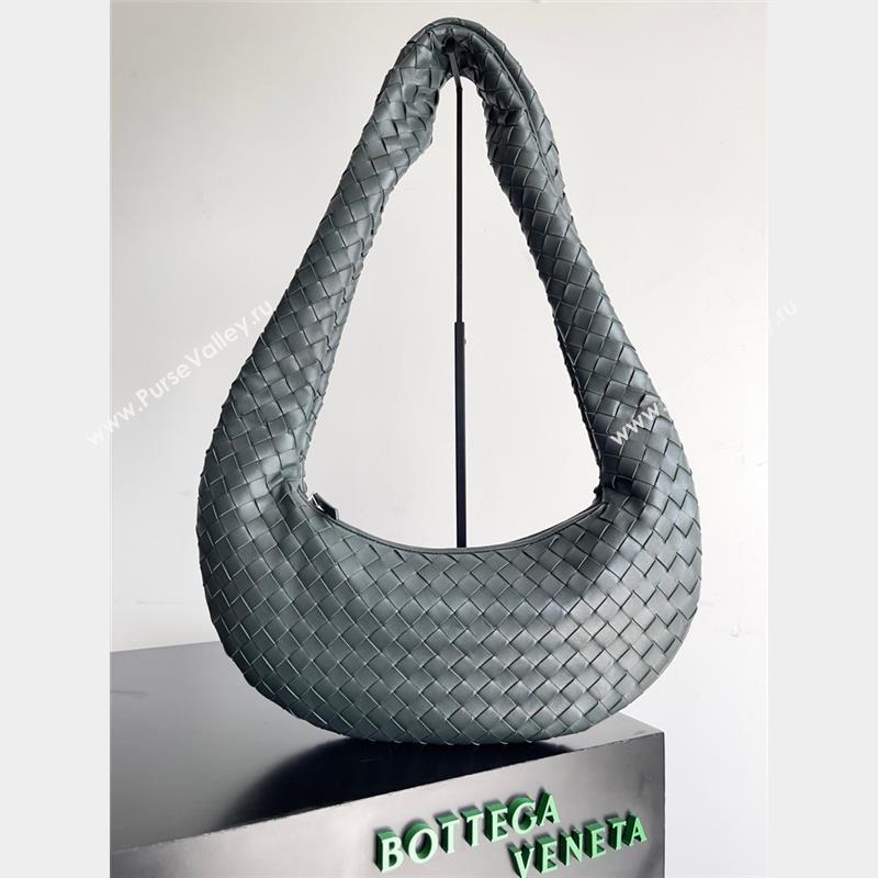 bottega veneta buddy Cross-body bag in lambskin DARK GREEN 2023 (misu-230927-41)