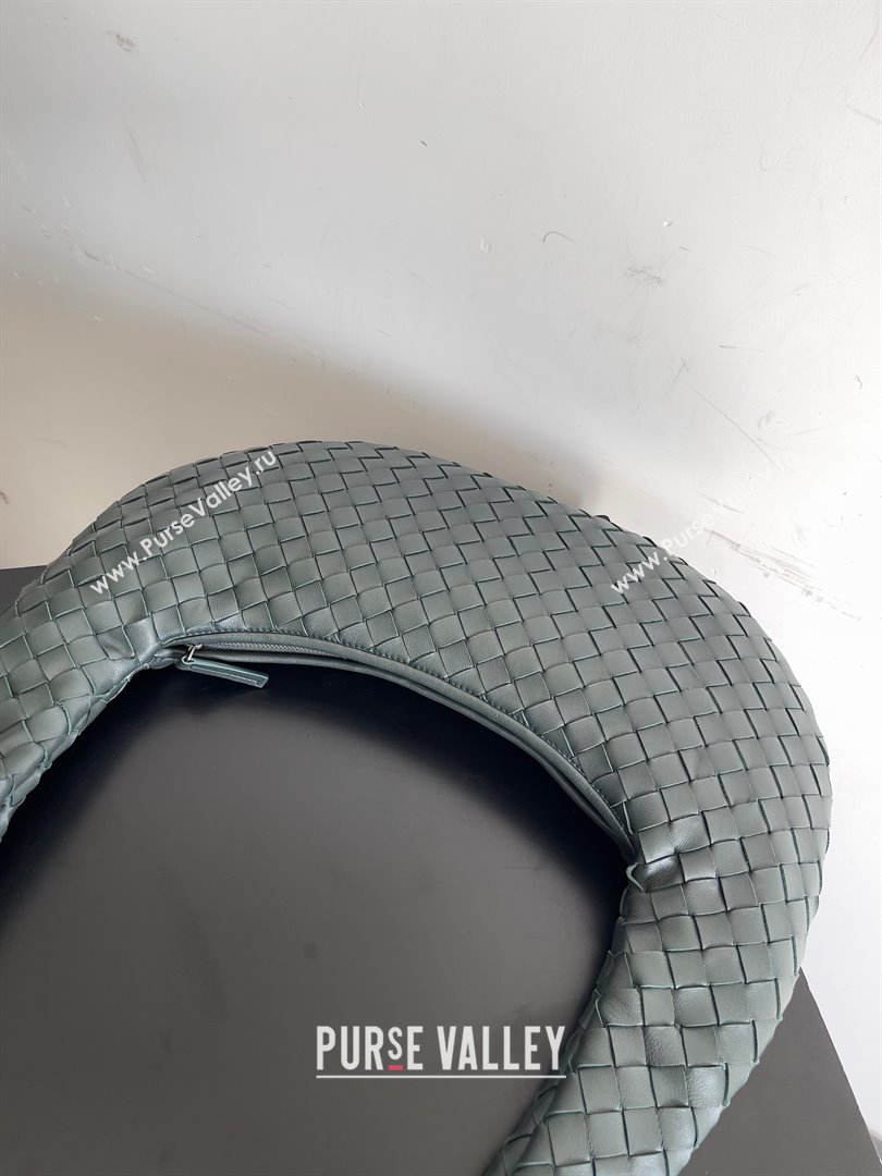 bottega veneta buddy Cross-body bag in lambskin DARK GREEN 2023 (misu-230927-41)