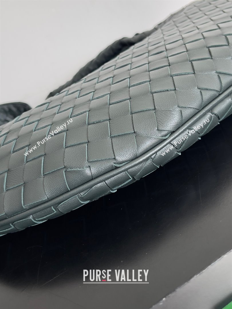 bottega veneta buddy Cross-body bag in lambskin DARK GREEN 2023 (misu-230927-41)