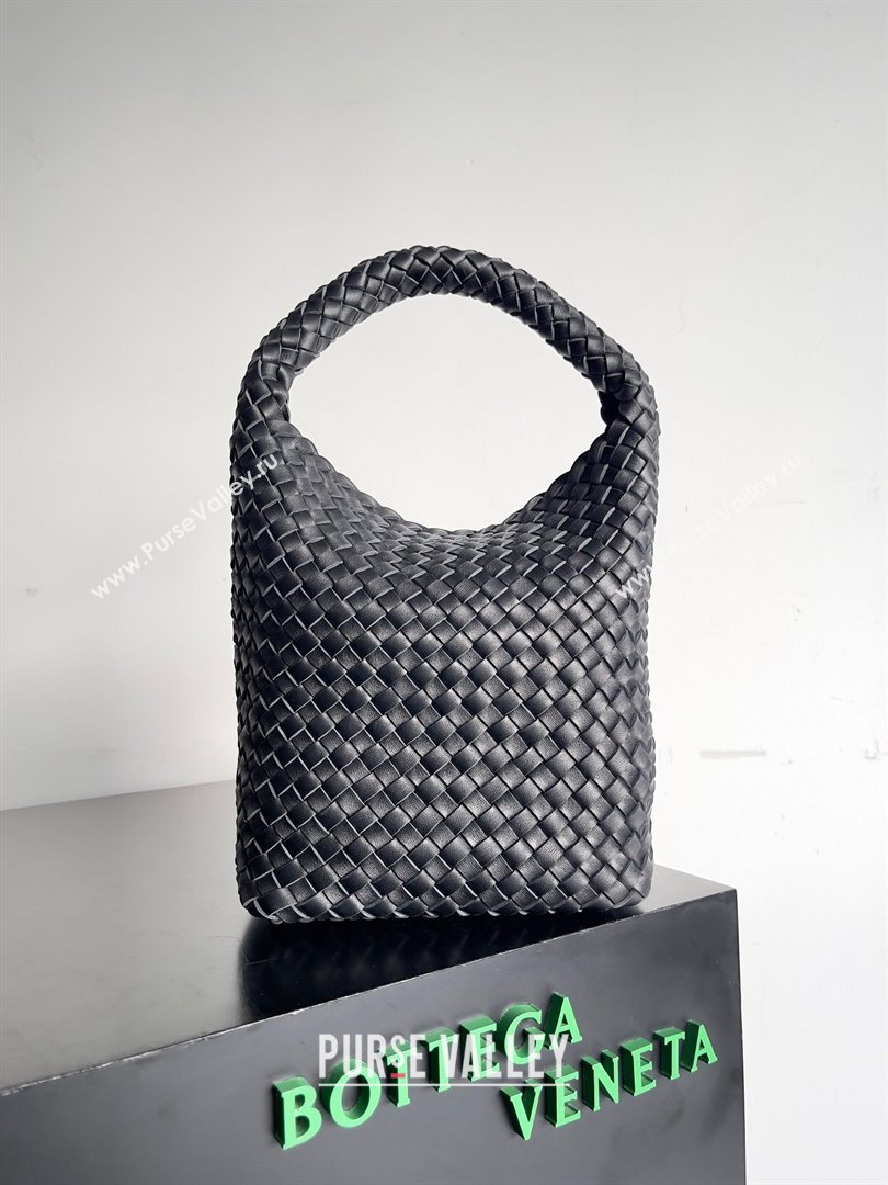 bottega veneta Small Cabat Bucket in lambskin black 2023 (misu-230927-21)