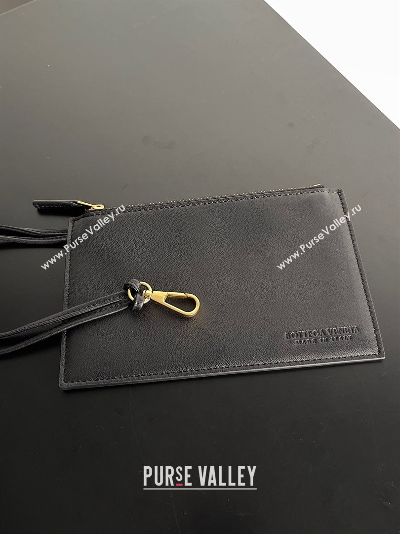 bottega veneta Small Cabat Bucket in lambskin black 2023 (misu-230927-21)