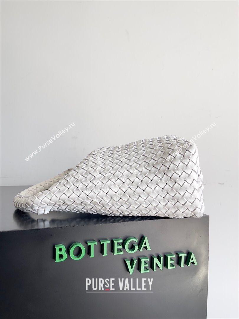 bottega veneta Small Cabat Bucket in lambskin white 2023 (misu-230927-22)