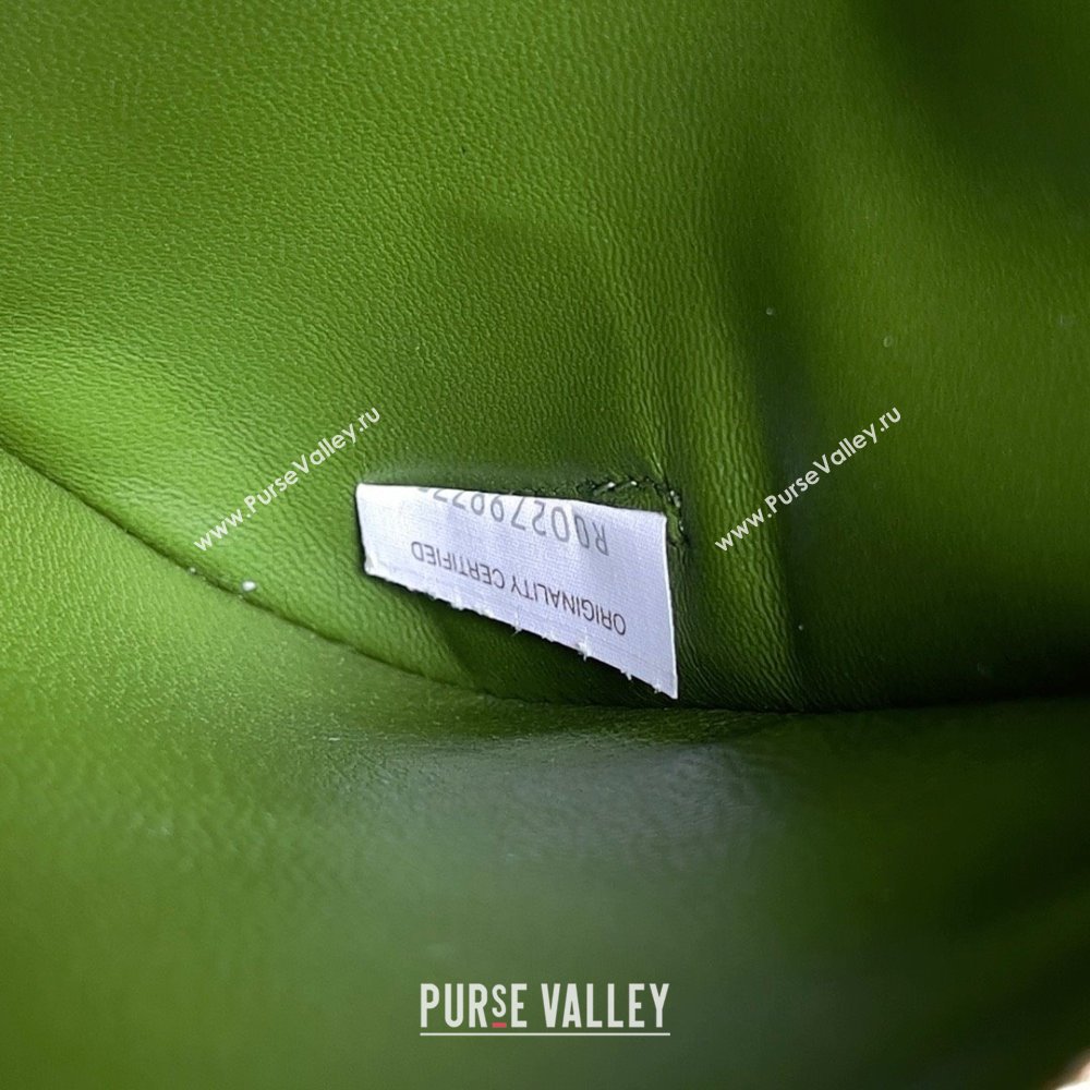 bottega veneta Small Cobble Shoulder Bag in lambskin AVOCADO 2023 (misu-230927-25)