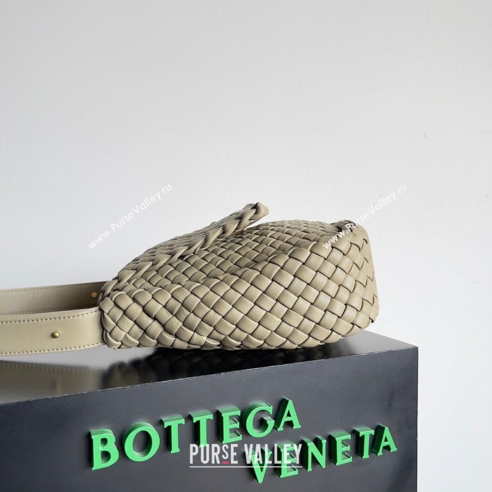 bottega veneta Small Cobble Shoulder Bag in lambskin AGATE GREY 2023 (misu-230927-27)