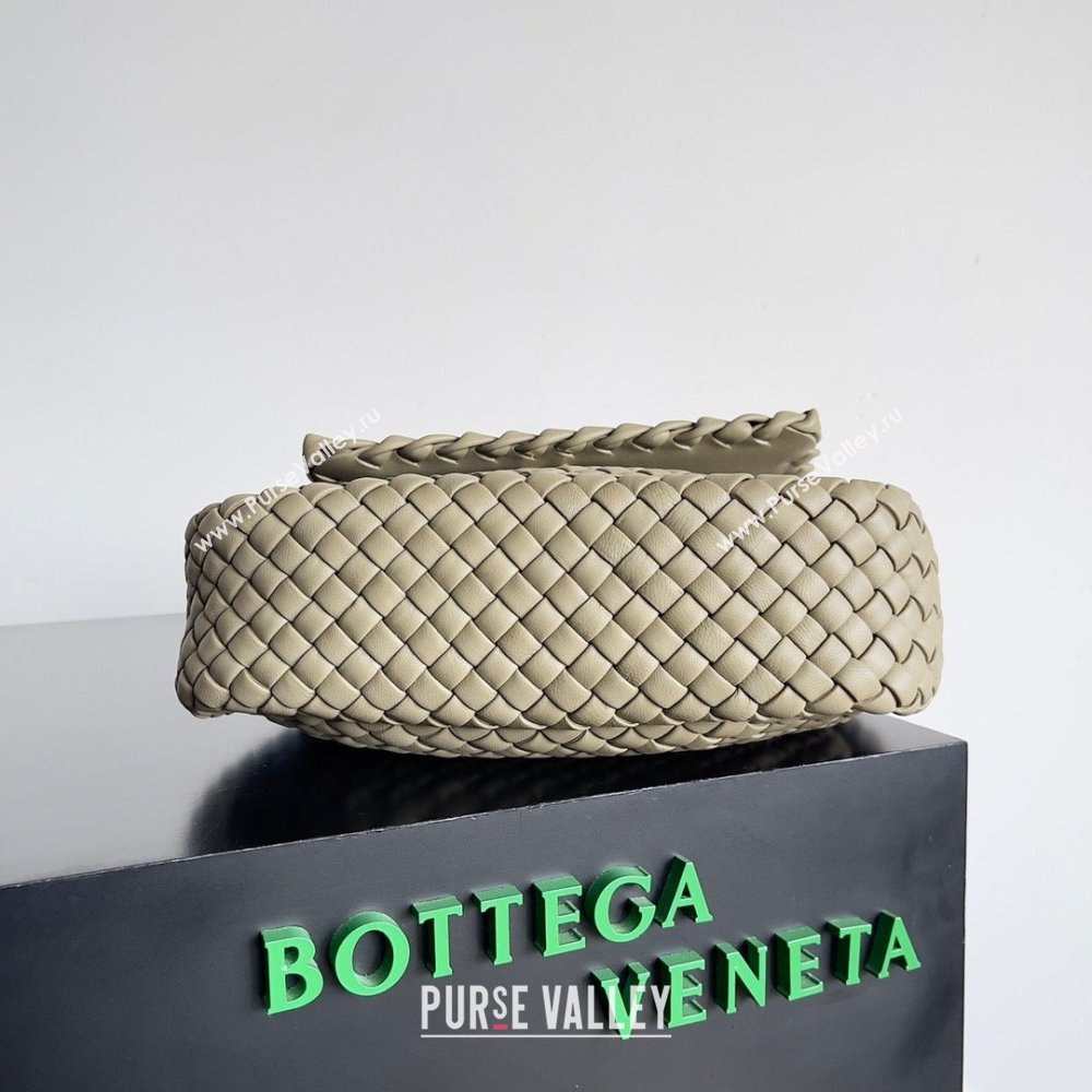 bottega veneta Small Cobble Shoulder Bag in lambskin AGATE GREY 2023 (misu-230927-27)