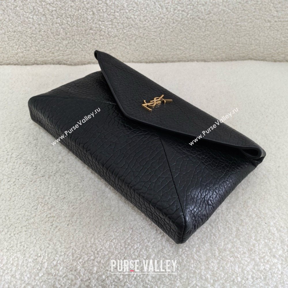 saint laurent cassandre large envelope pouch in lambskin 2024(original quality) (bige-240408-05)