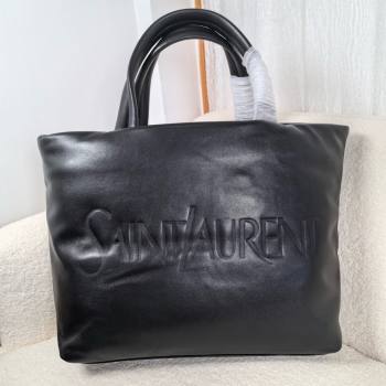 saint laurent tote in nappa lambskin 2024(original quality) (bige-240408-06)