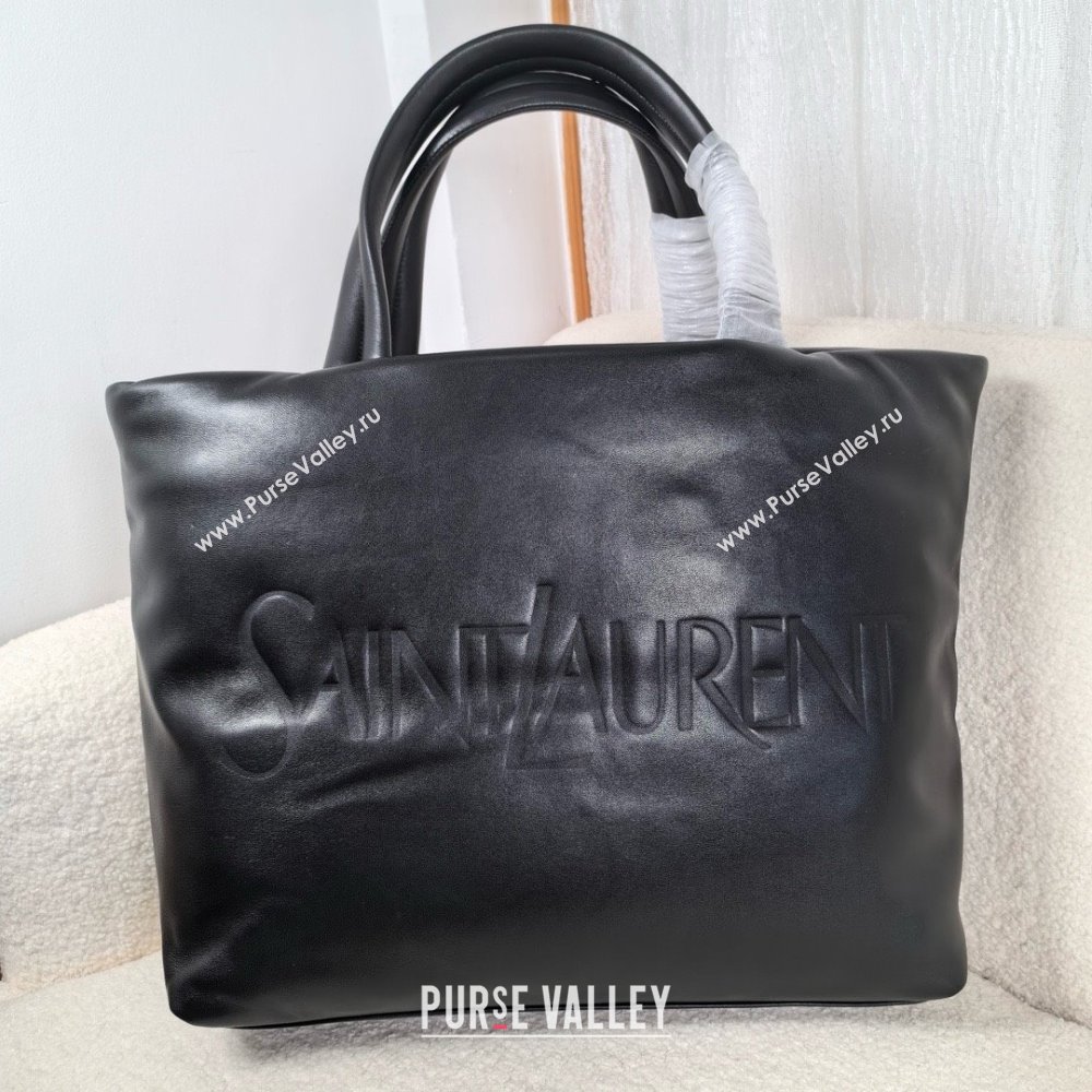 saint laurent tote in nappa lambskin 2024(original quality) (bige-240408-06)