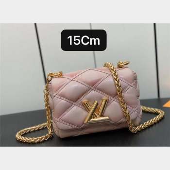 Louis Vuitton Lamb leather Pico GO-14 Bag M82752 Beige/Pink 2023 (weijian-23101911)