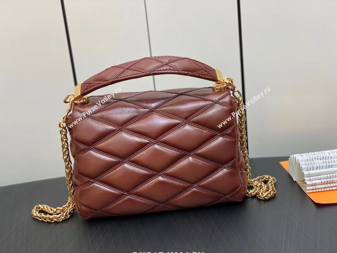 Louis Vuitton Lamb leather GO-14 MM Bag M23601 Tan 2023 (weijian-23101916)