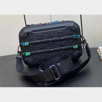 Louis Vuitton Calf leather Future Trunk Bag M21935 Black 2023 (weijian-23101924)