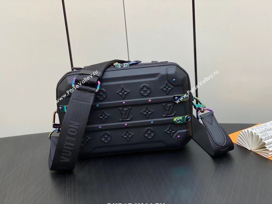 Louis Vuitton Calf leather Future Trunk Bag M21935 Black 2023 (weijian-23101924)