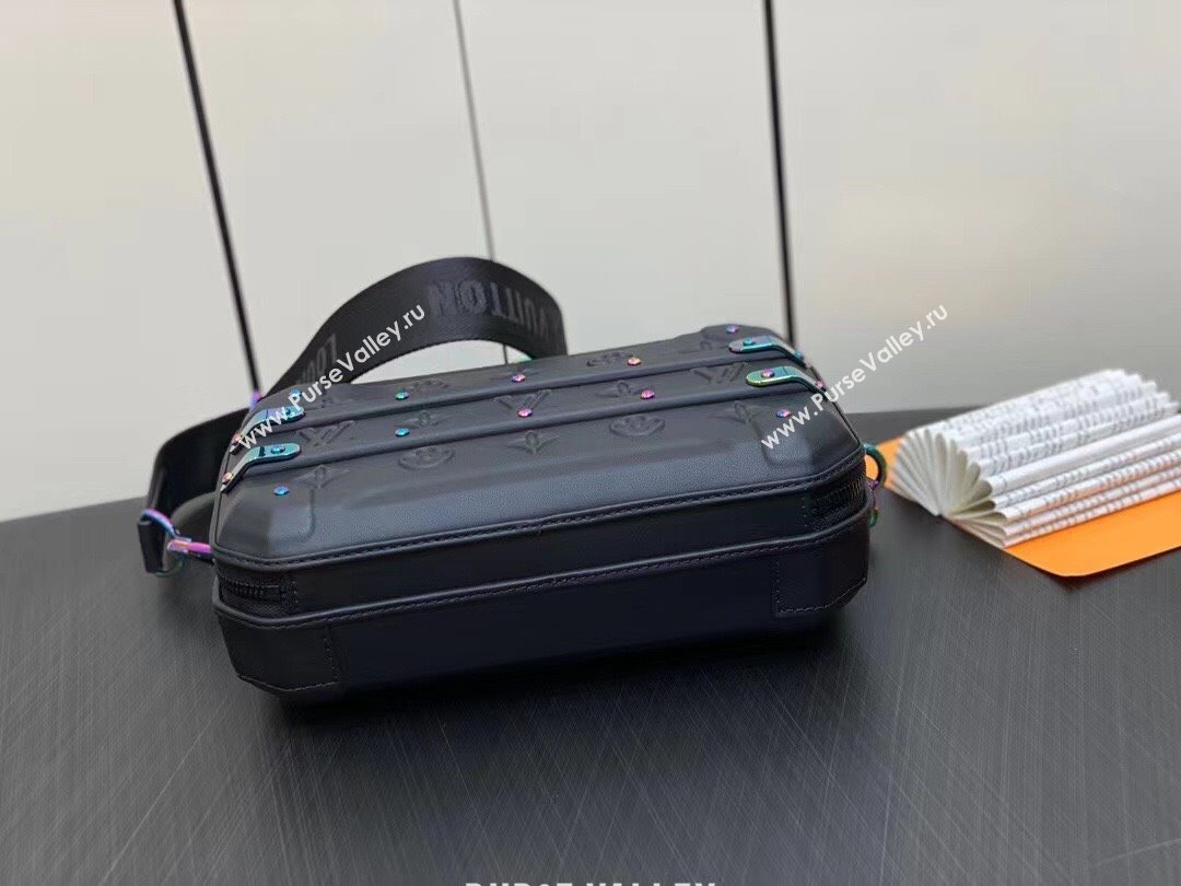 Louis Vuitton Calf leather Future Trunk Bag M21935 Black 2023 (weijian-23101924)