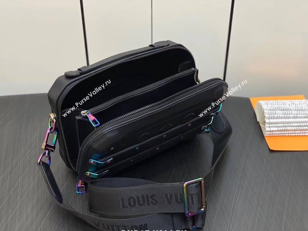 Louis Vuitton Calf leather Future Trunk Bag M21935 Black 2023 (weijian-23101924)