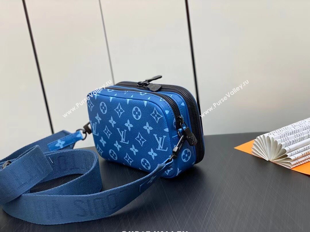 Louis Vuitton Monogram Canvas Nano Alpha Bag M82801 Atlantic Blue 2023 (weijian-23101927)