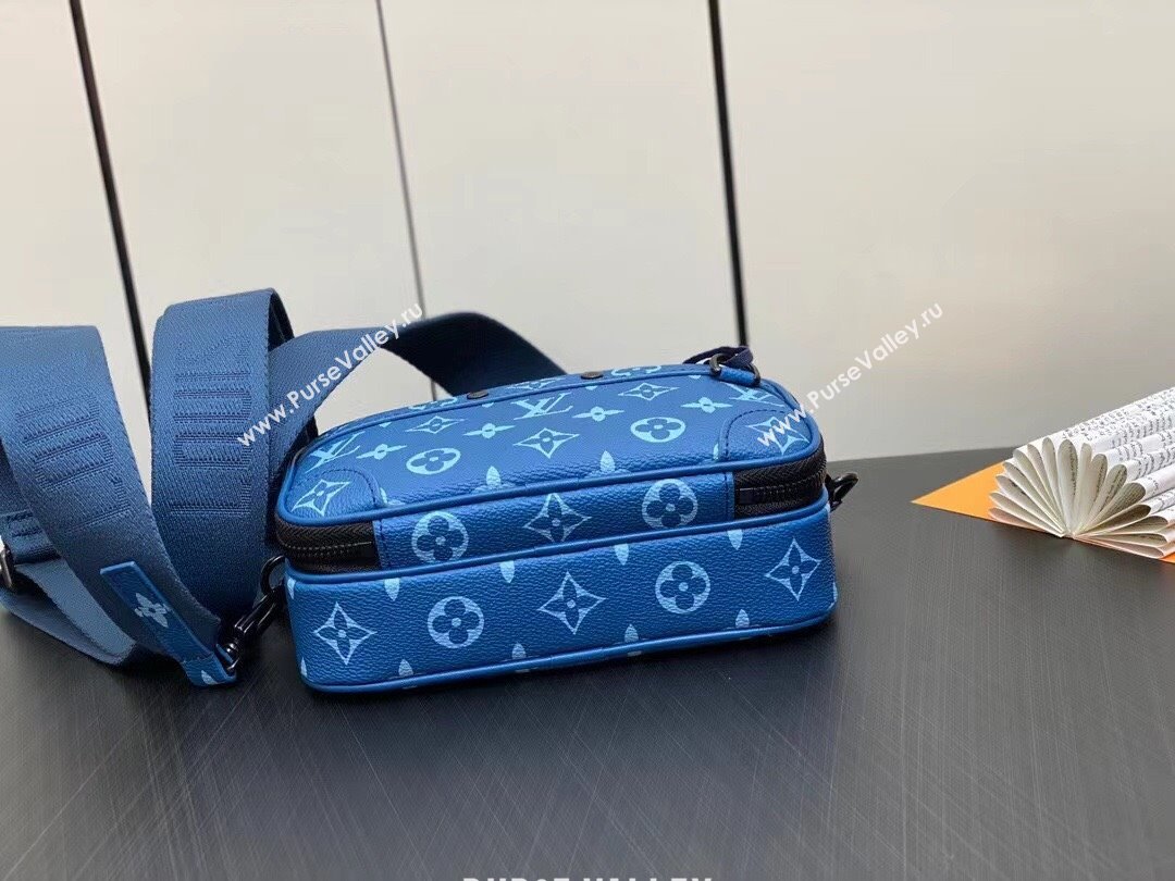 Louis Vuitton Monogram Canvas Nano Alpha Bag M82801 Atlantic Blue 2023 (weijian-23101927)