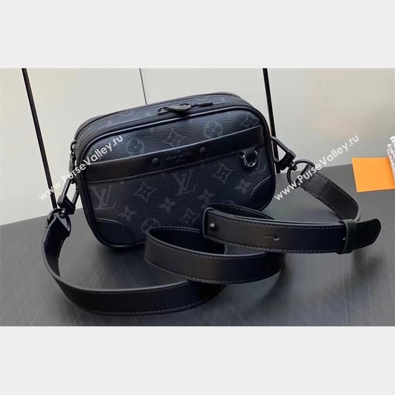 Louis Vuitton Monogram Eclipse Canvas Nano Alpha Bag M82542 2023 (weijian-23101930)