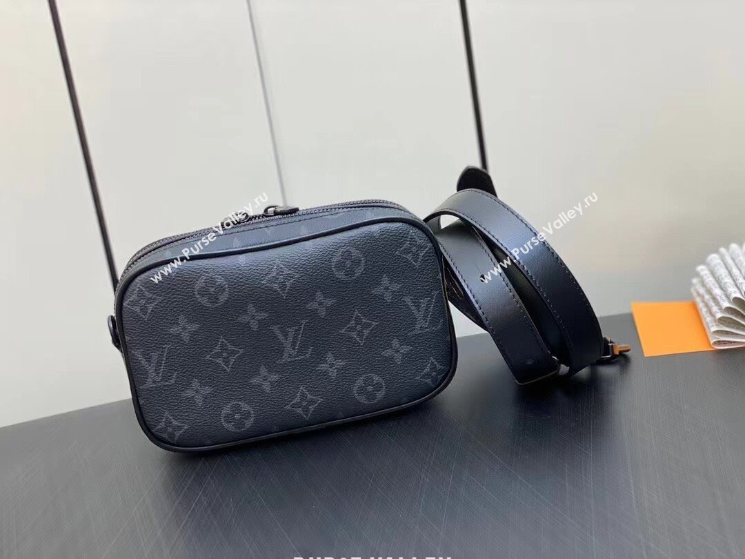 Louis Vuitton Monogram Eclipse Canvas Nano Alpha Bag M82542 2023 (weijian-23101930)