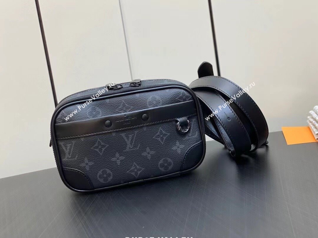 Louis Vuitton Monogram Eclipse Canvas Nano Alpha Bag M82542 2023 (weijian-23101930)