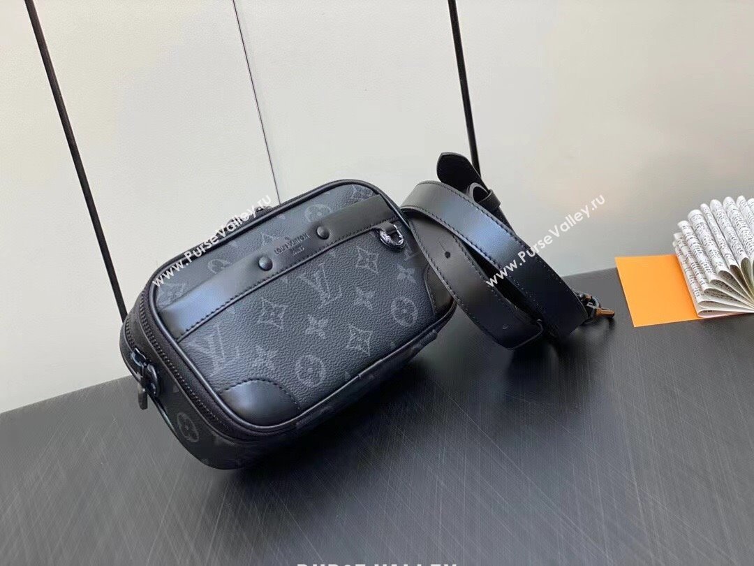 Louis Vuitton Monogram Eclipse Canvas Nano Alpha Bag M82542 2023 (weijian-23101930)