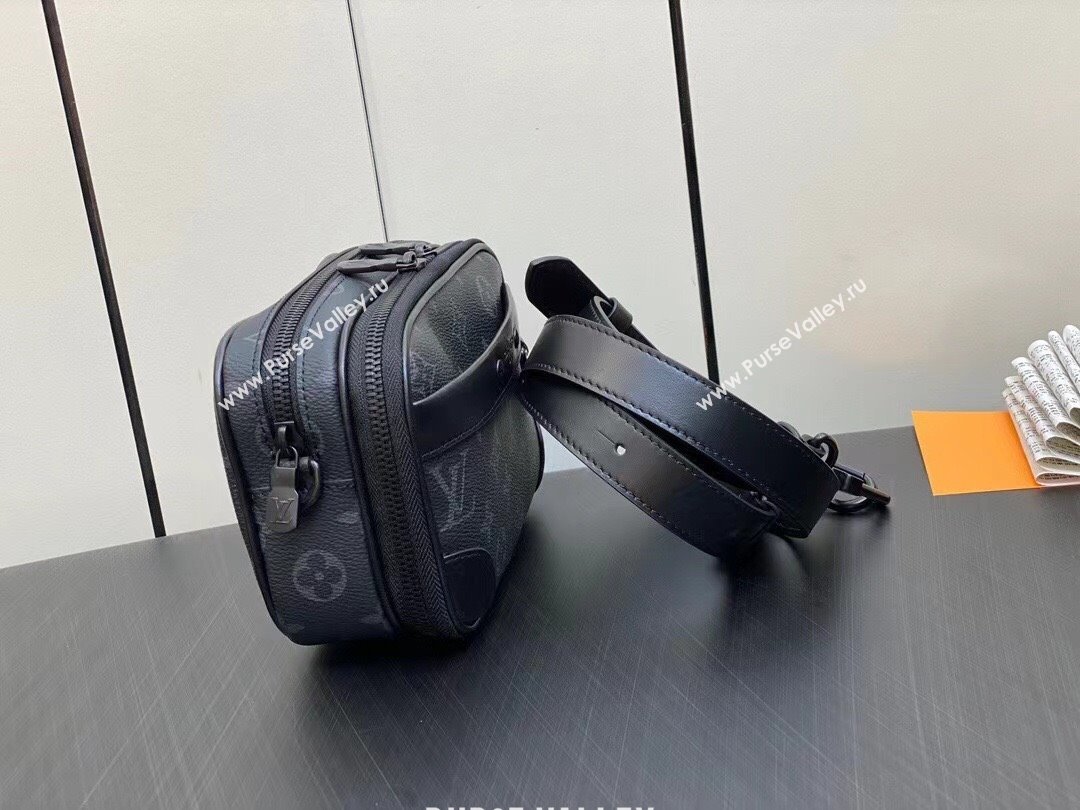 Louis Vuitton Monogram Eclipse Canvas Nano Alpha Bag M82542 2023 (weijian-23101930)