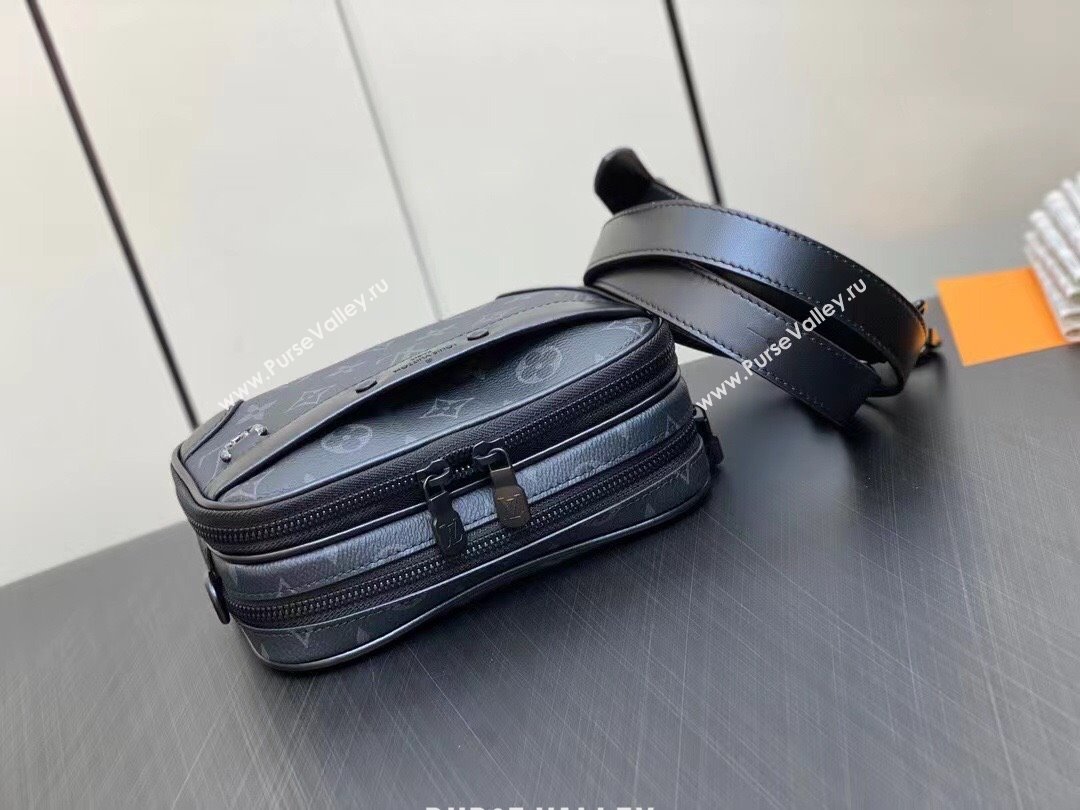 Louis Vuitton Monogram Eclipse Canvas Nano Alpha Bag M82542 2023 (weijian-23101930)