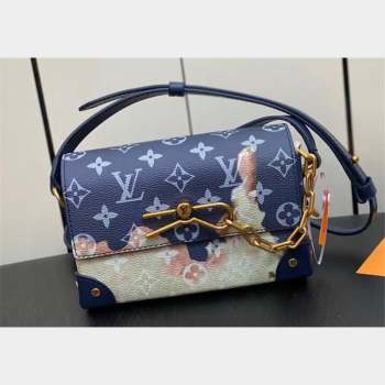 Louis Vuitton Monogram Canvas Steamer Messenger Bag M82900 Blue 2023 (weijian-23101926)