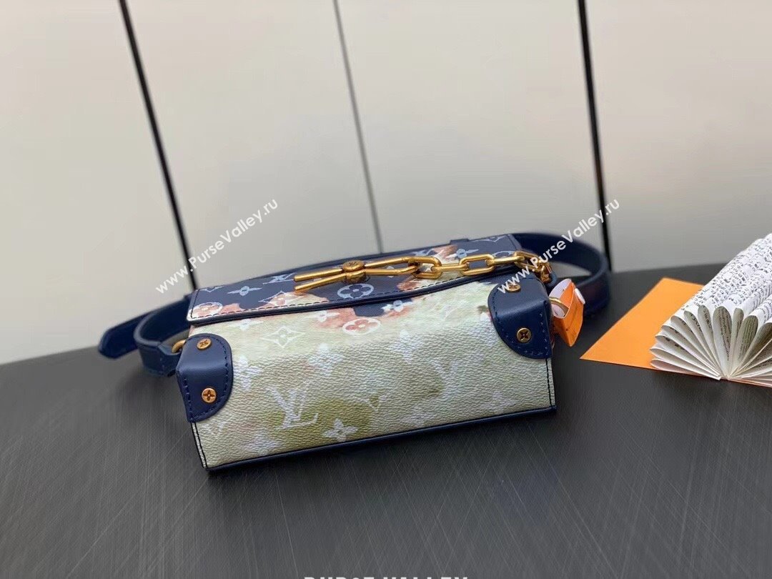 Louis Vuitton Monogram Canvas Steamer Messenger Bag M82900 Blue 2023 (weijian-23101926)