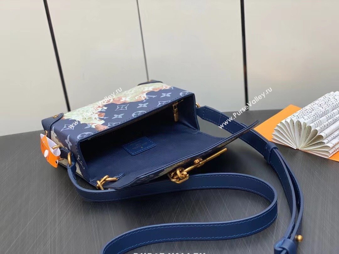 Louis Vuitton Monogram Canvas Steamer Messenger Bag M82900 Blue 2023 (weijian-23101926)