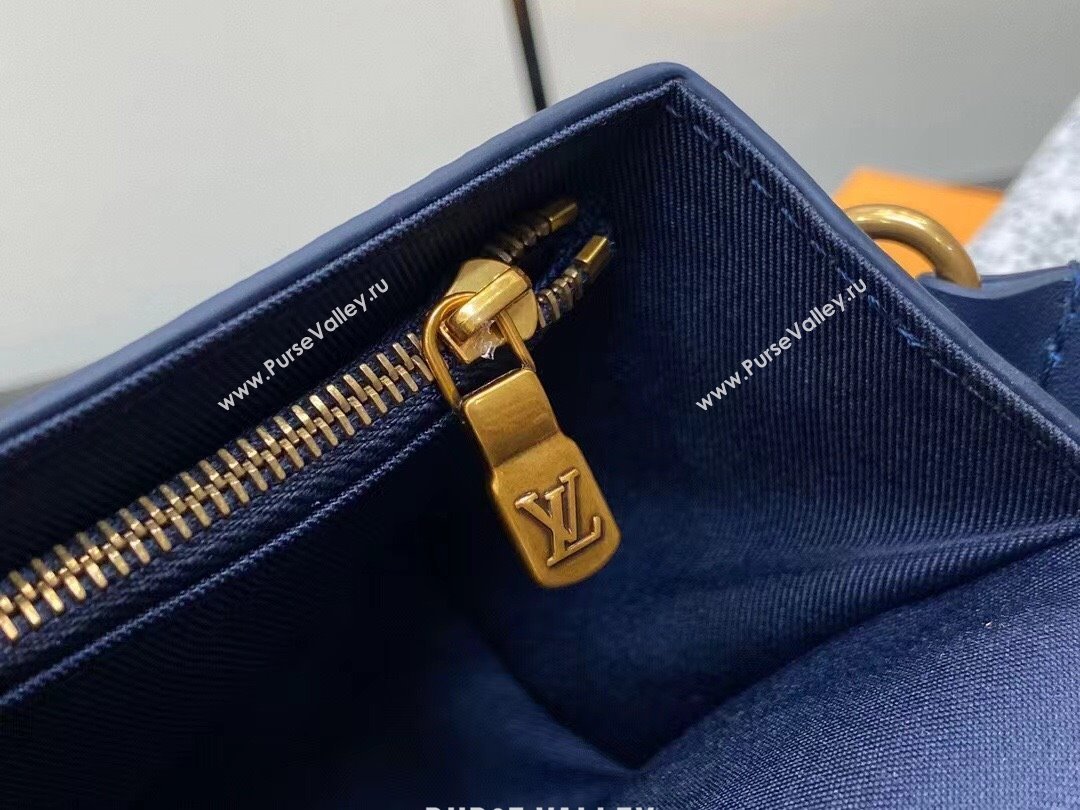 Louis Vuitton Monogram Canvas Steamer Messenger Bag M82900 Blue 2023 (weijian-23101926)