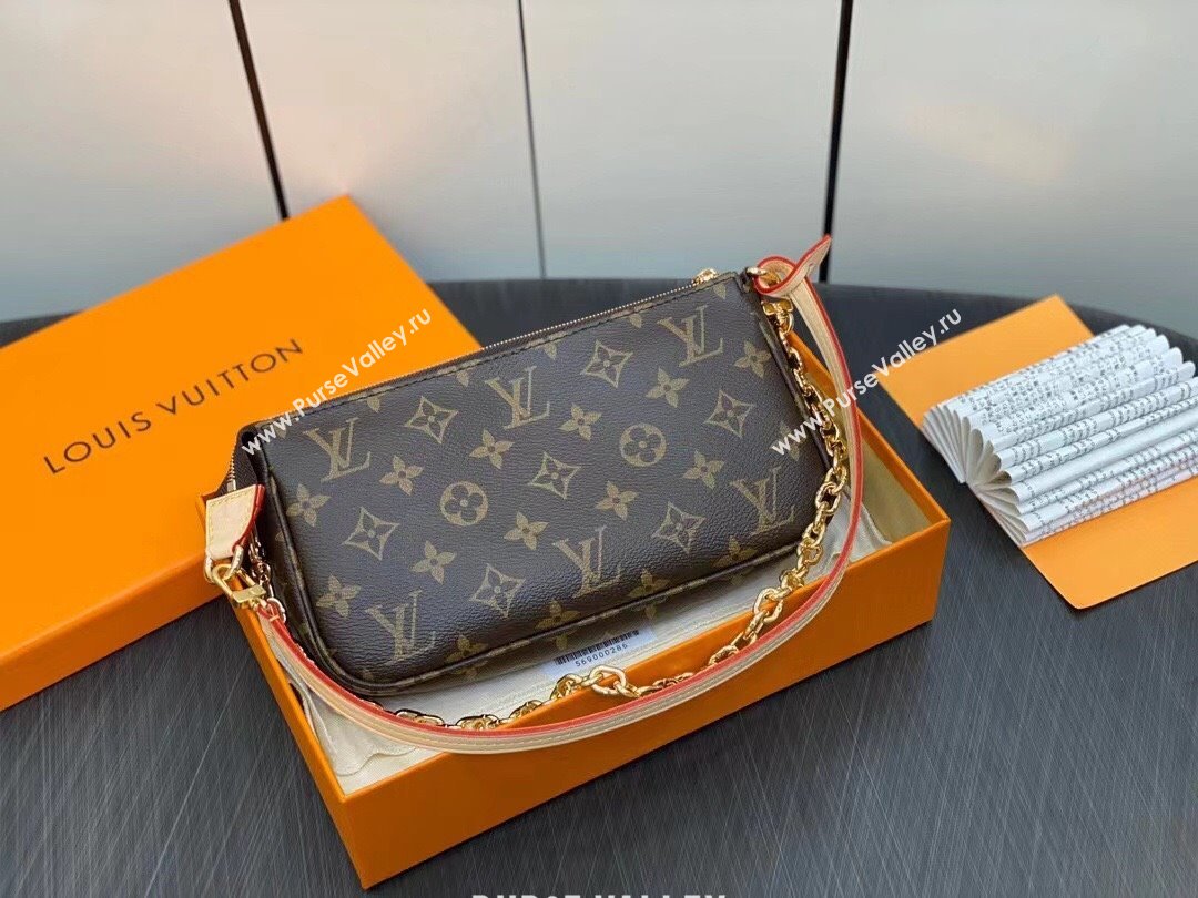 Louis Vuitton Monogram Canvas Pochette Accessoires Bag M82766 2023 (weijian-23101919)