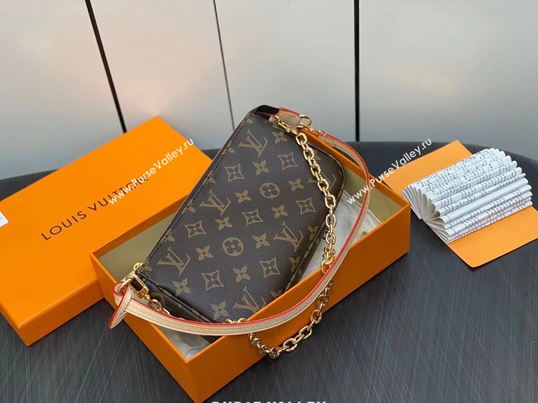 Louis Vuitton Monogram Canvas Pochette Accessoires Bag M82766 2023 (weijian-23101919)