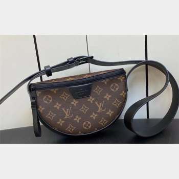 Louis Vuitton Monogram Canvas LV Moon Crossbody Bag M23835 Brown 2023 (weijian-23101921)