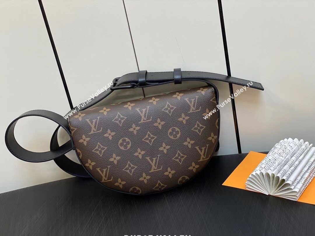 Louis Vuitton Monogram Canvas LV Moon Crossbody Bag M23835 Brown 2023 (weijian-23101921)