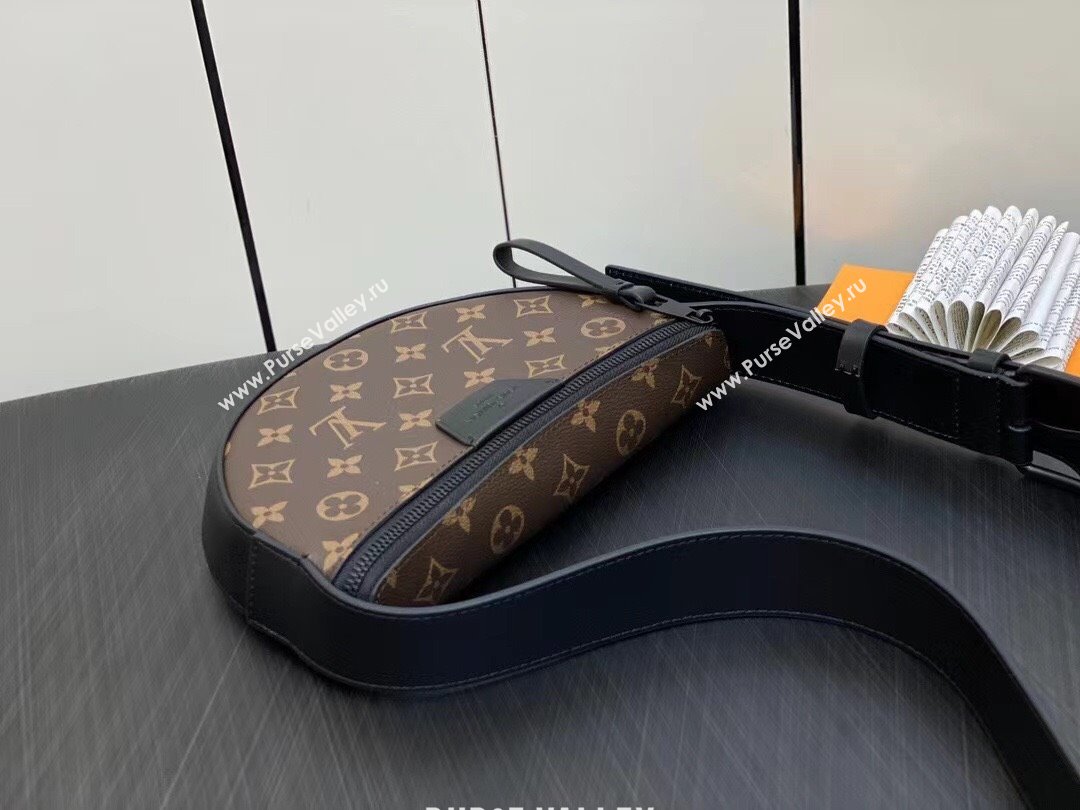 Louis Vuitton Monogram Canvas LV Moon Crossbody Bag M23835 Brown 2023 (weijian-23101921)