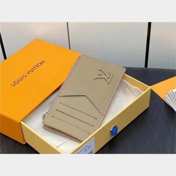 louis vuitton Coin Card Holder M82068 elephant gray 2023 (weijian-231019-06)